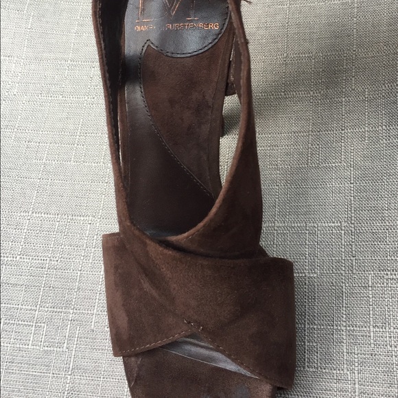 Diane von Furstenberg Zia Ii Platform Sandals 6M - Picture 8 of 14